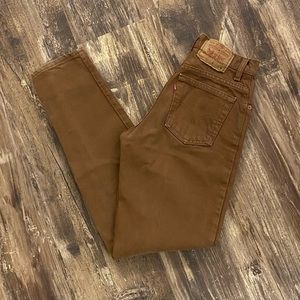 Vintage 1990s Womens Levis 550 Faded Jeans Size 3 MED